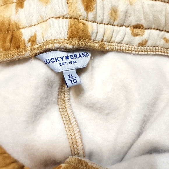 New Lucky Brand Fleece Jogger Sweat Pants XL - Picture 3 of 8